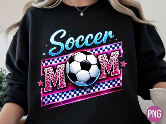 Soccer Mom Leopard Print Sports PNG: Elevating Modern Creative Designs